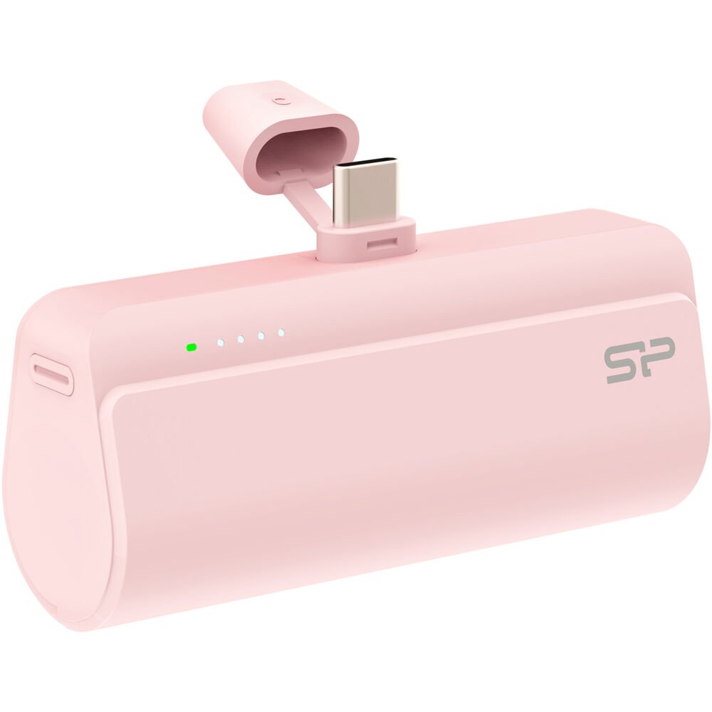 Silicon PowerPE QD50 | Powerbank | 5.000 mAh | 20W Power Delivery | USB-C | Roze - Matmuis