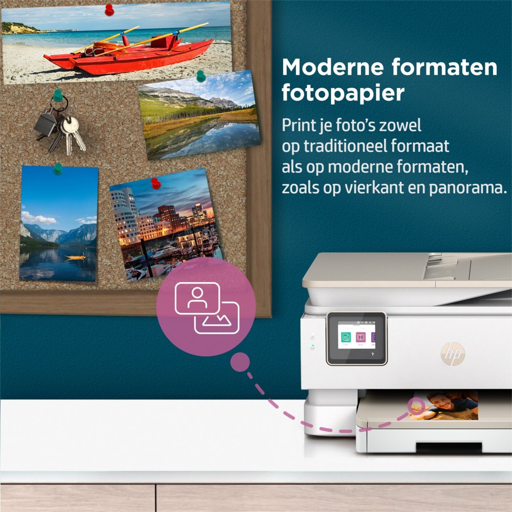HP Envy Inspire 7920e | All-in-One Inkjetprinter | 4800 x 1200 DPI | Wi-Fi | Kleur - Matmuis - Matmuis