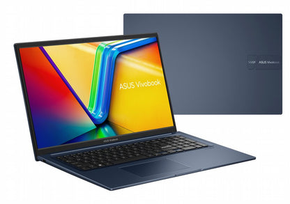 ASUS X1704VA | 17.3 Full HD IPS | Intel Core 3 100U | 8GB DDR5 | 512GB SSD | W11 Pro | Quiet Blue - Matmuis