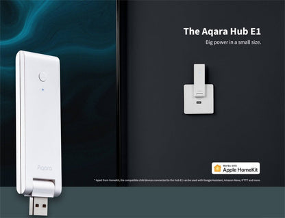 Aqara Hub E1 | Zigbee 3.0 Gateway | USB-A | Ondersteunt tot 128 apparaten | WiFi-repeaterfunctie | Wit - Matmuis - Matmuis