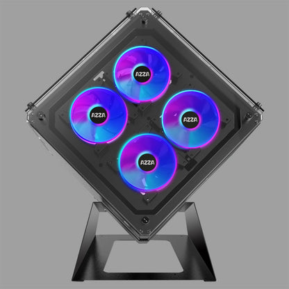 Azza Cube Case 802 | Zwart - Matmuis