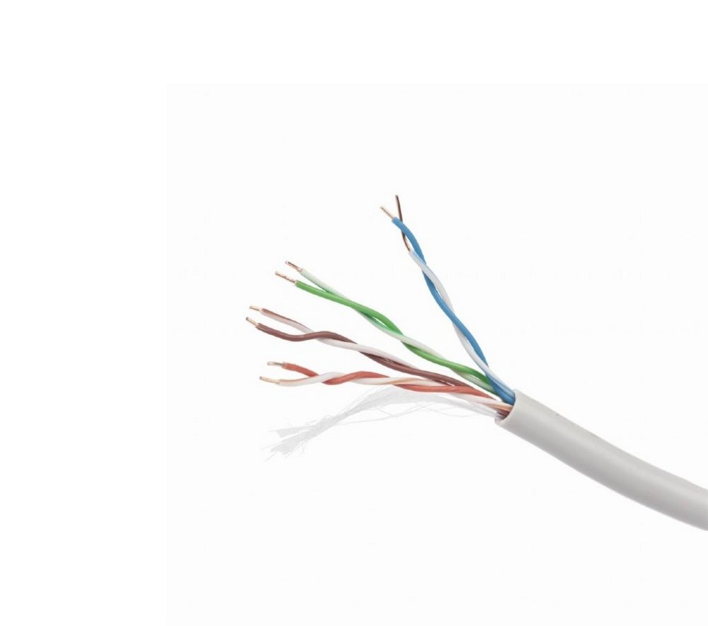 Gembird U/UTP Cat 5E Netwerkkabel | 305 m | Grijs | LSZH - Matmuis