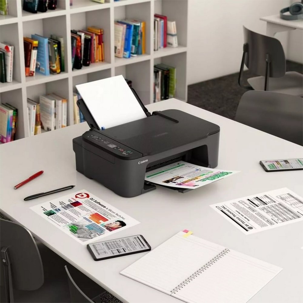 Canon PIXMA TS3550i | All-in-One Inkjetprinter | 4800 x 1200 DPI | Wi-Fi | Kleur | Zwart - Matmuis - Matmuis