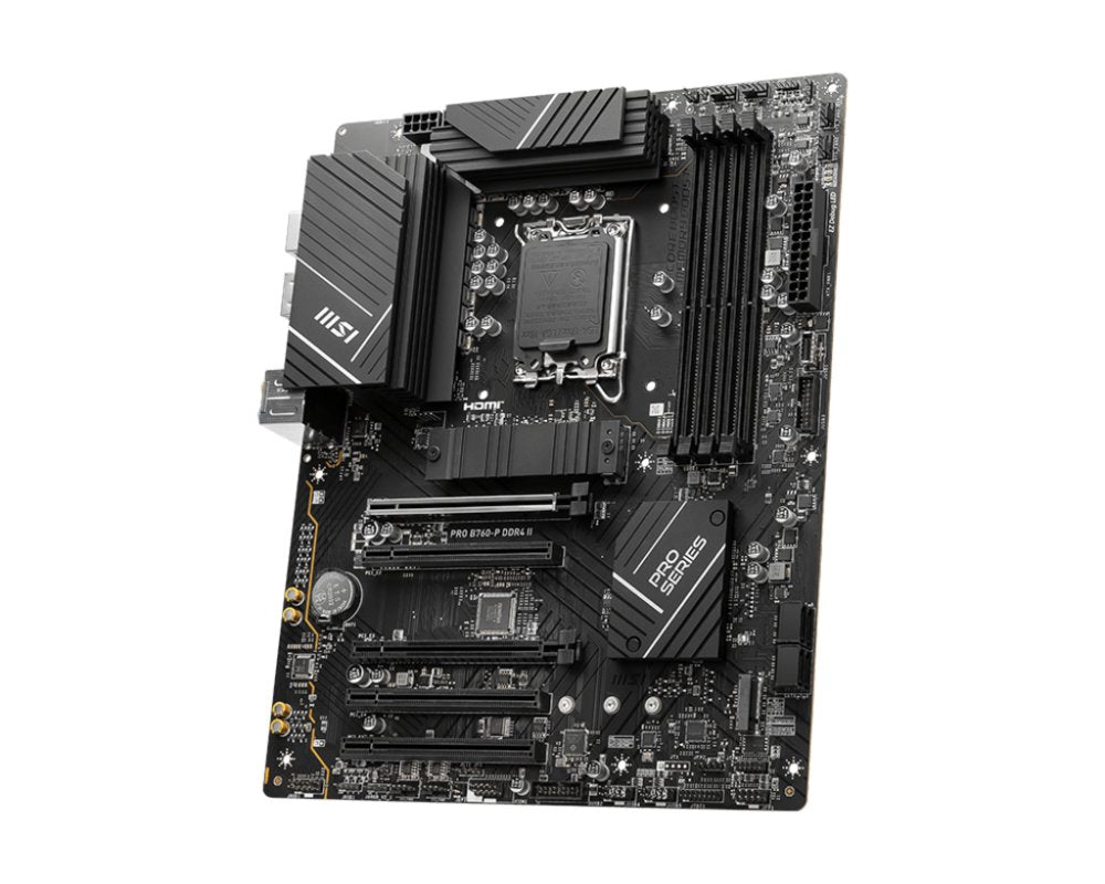MSI PRO B760-P DDR4 II | Socket LGA 1700 | Intel B760 | 4xDDR4 | ATX | Moederbord - Matmuis - Matmuis