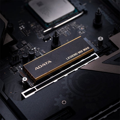 ADATA Legend 960 Max | 1TB NVMe SSD | M.2 Gen4 | 7400 MB/s Lezen | 6000 MB/s Schrijven - Matmuis - Matmuis