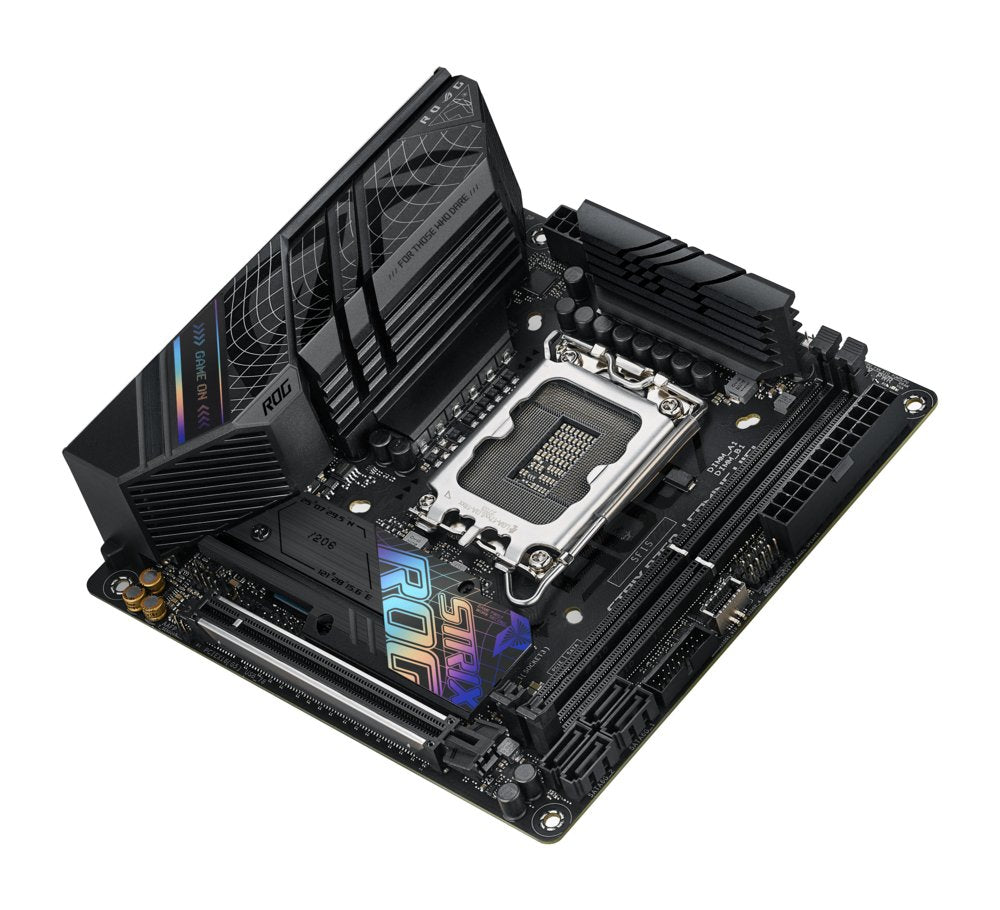 ASUS ROG STRIX B760-I GAMING WIFI | Socket LGA 1700 | Intel B760 | 2xDDR5 | Mini-ITX | Moederbord - Matmuis - Matmuis