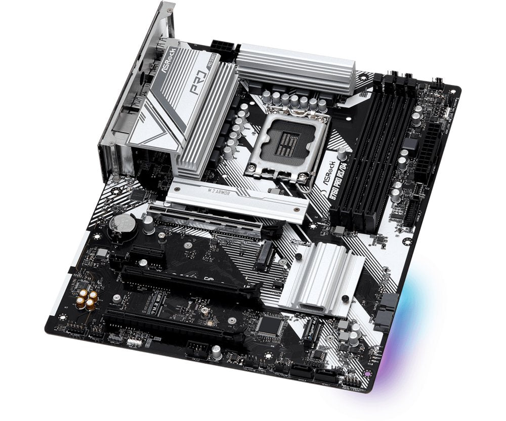 Asrock B760 Pro RS/D4 | Socket LGA 1700 | Intel B760 | 4xDDR4 | ATX | Moederbord - Matmuis - Matmuis