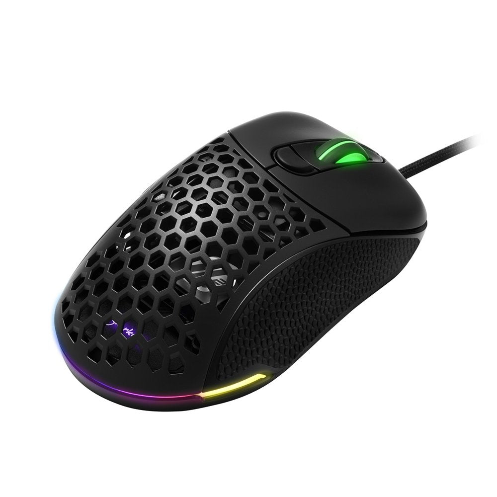 Sharkoon Light² 200 Side Grip | Muisgreep | Antislip | PU-leer | Geschikt voor Light² 200 - Matmuis - Matmuis