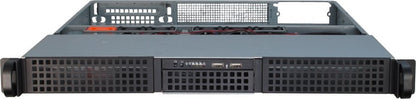 Inter-Tech IPC 1U-10255 | Server Rack Case | Zwart - Matmuis
