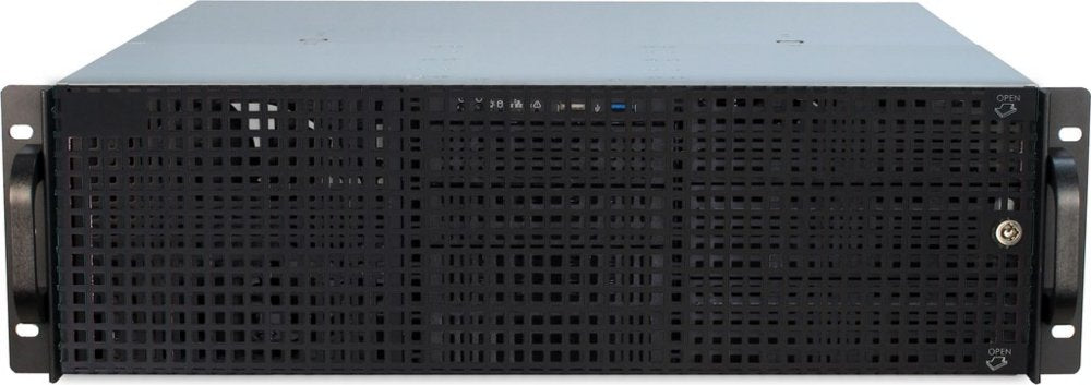 Inter-Tech 3U-30240 | Server Rack Case | Zwart - Matmuis