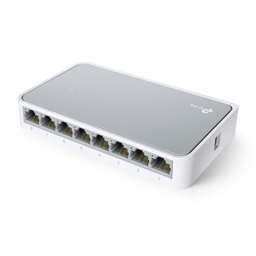 TP-Link TL-SF1008D | 8-Poorts 10/100 Mbps Desktop Switch | Unmanaged