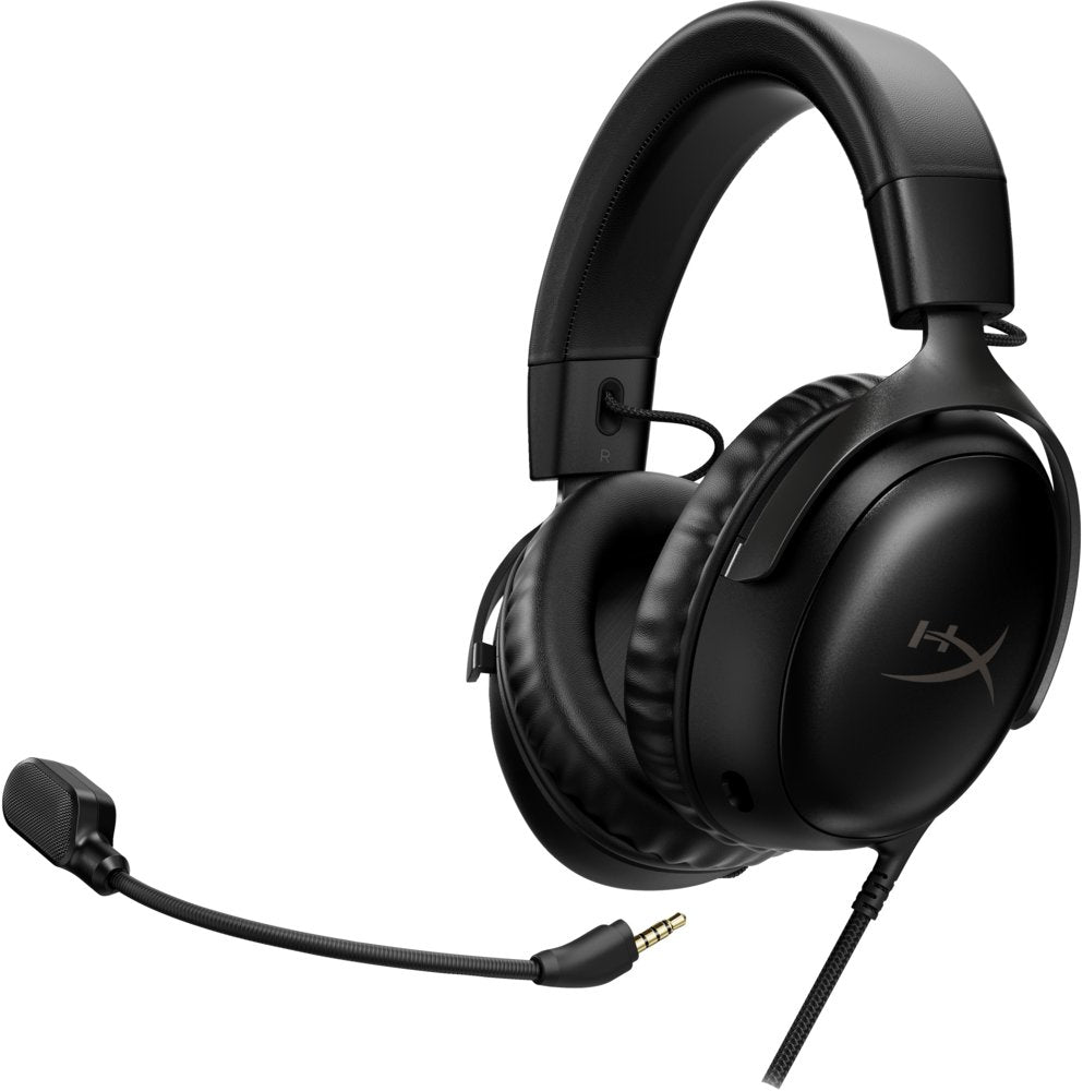 HyperX Cloud III | Bedrade Over-ear Gaming Headset | 3.5mm + USB-A + USB-C | Zwart - Matmuis - Matmuis