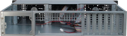 Inter-Tech 2U-20240 | Server Rack Case | Zwart - Matmuis