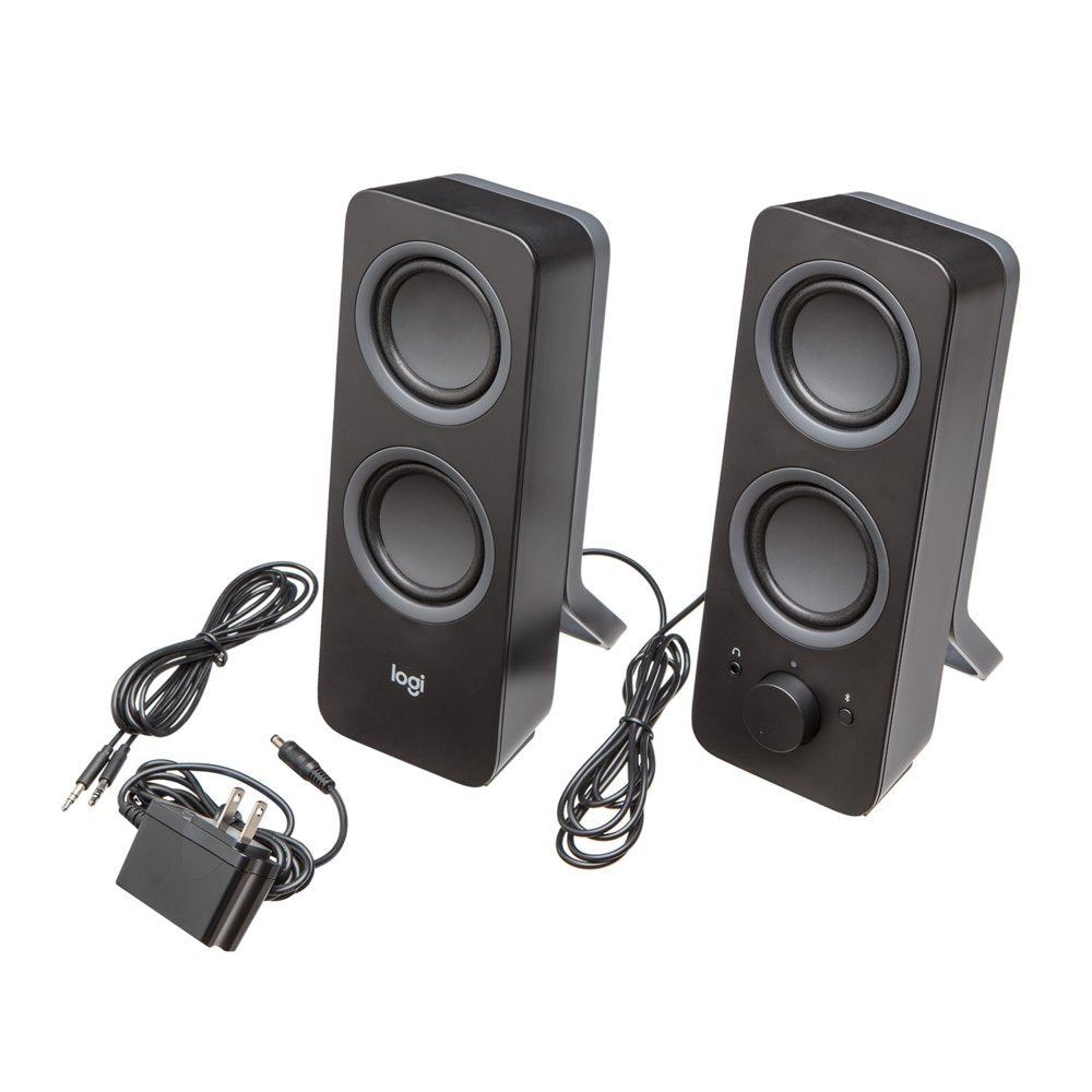 Logitech Z207 | 2.0 Bluetooth Luidsprekerset | 5W RMS | Draadloze Overgang | Zwart - Matmuis - Matmuis