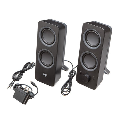 Logitech Z207 | 2.0 Bluetooth Luidsprekerset | 5W RMS | Draadloze Overgang | Zwart - Matmuis - Matmuis