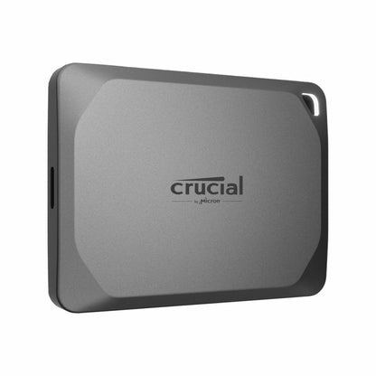 Crucial X9 Pro | 1TB Externe SSD | USB-C 3.2 Gen2 | 1.050MB/s lezen | 1.050MB/s schrijven | IP55 | Grijs - Matmuis - Matmuis