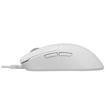 Baracuda ORCA RGB | Bekabeld Gaming Toetsenbord inclusief Muis | QWERTY | Wit - Matmuis
