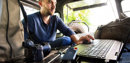 SanDisk Extreme Portable | Externe SSD | 2000GB | USB 3.2 | Zwart | Compact & Robuust - Matmuis