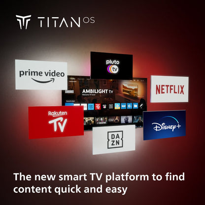 Philips The One 75PUS8949/12 | 75'' Ultra HD 4K | LED Ambilight Smart TV | Wifi | Titan OS | HDR10+ | 144Hz - Matmuis - Matmuis