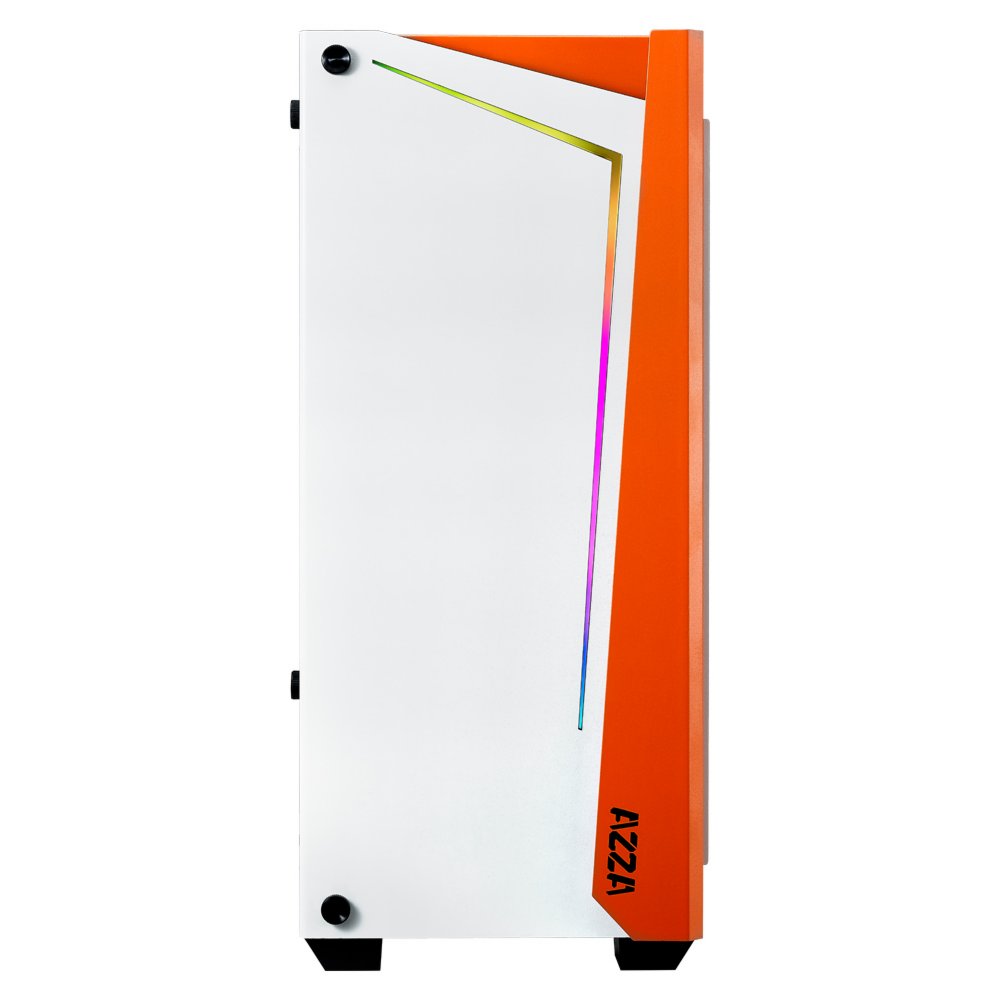 Azza Apollo 430 RGB | Midi Tower Case | Wit - Matmuis