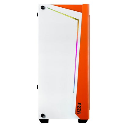 Azza Apollo 430 RGB | Midi Tower Case | Wit - Matmuis