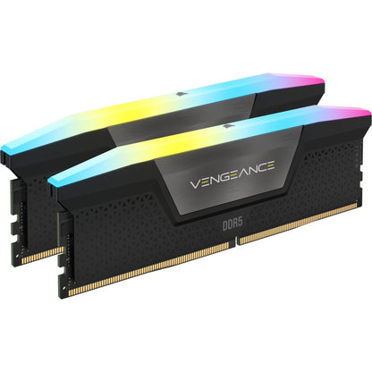 Corsair Vengeance RGB | 32GB 2x16GB DDR5 | 4800MHz | DIMM | CL36 | Geheugenmodule | RAM - Matmuis - Matmuis