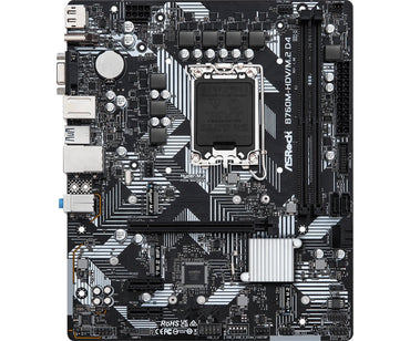 Asrock B760M-HDV/M.2 D4 | Socket LGA 1700 | Intel B760 | 2xDDR4 | Micro-ATX | Moederbord - Matmuis - Matmuis