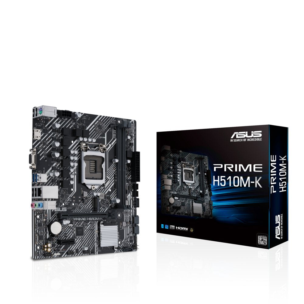 ASUS PRIME H510M-K | Socket LGA 1200 | Intel H510 | Micro-ATX | Moederbord - Matmuis - Matmuis