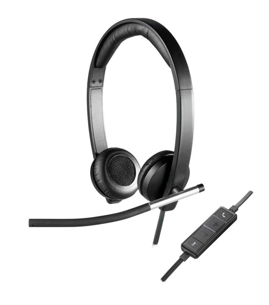 Logitech H650E | Bedrade On-ear Headset USB-A | Zwart - Matmuis - Matmuis