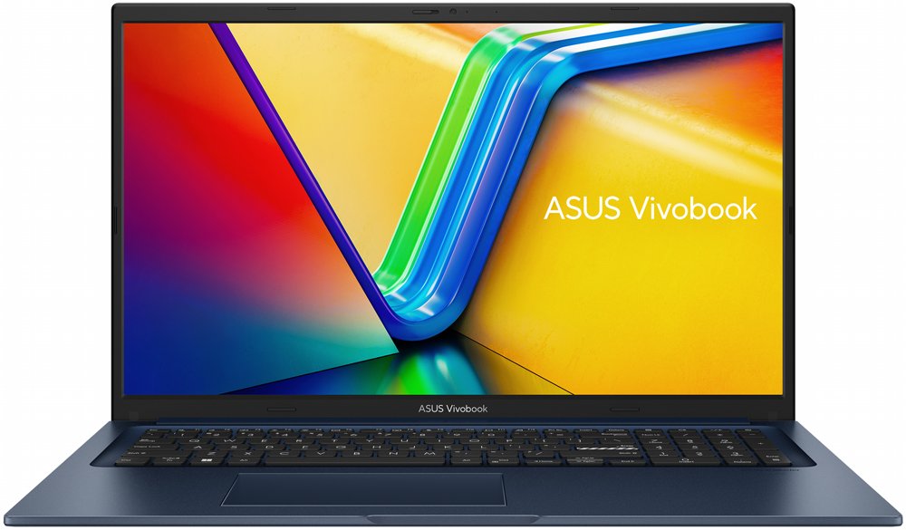 ASUS X1704VA | 17.3 Full HD IPS | Intel Core 3 100U | 8GB DDR5 | 512GB SSD | W11 Pro | Quiet Blue - Matmuis