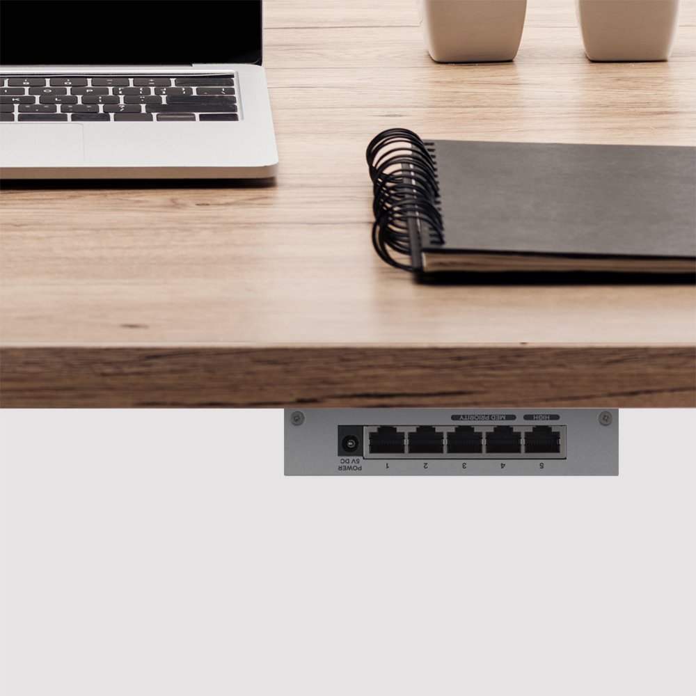 Zyxel GS-105B v3 | Netwerk-switch | Unmanaged | L2+ | Gigabit Ethernet (10/100/1000) - Matmuis