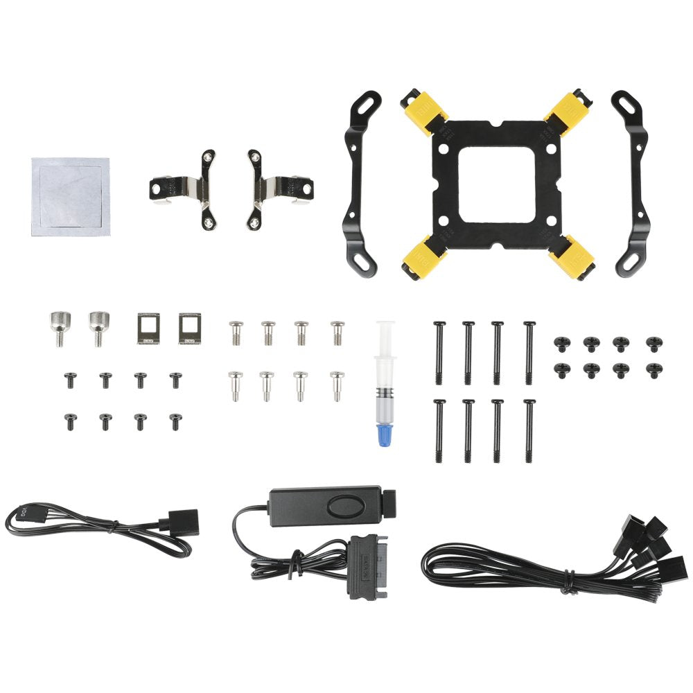 AZZA Galeforce 240mm ARGB PWM | All-in-One CPU Waterkoeler | Open Box - Matmuis