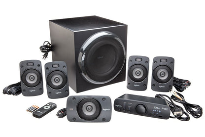Logitech Z906 | 5.1 Surround Sound Speakerset | THX Gecertificeerd | 500W RMS | Digitale Decodering (Dolby Digital & DTS) - Matmuis