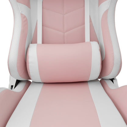 White Shark ROXY | Roze Gamestoel met Verstelbare Rugleuning | Belastbaar tot 120 kg - Matmuis