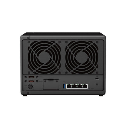 Synology DiskStation DS1522+ NAS | 5 Drive Bays | AMD Ryzen R1600 | 4x Gigabit Ethernet | Desktop | Zwart