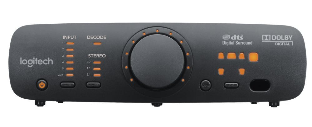 Logitech Z906 | 5.1 Surround Sound Speakerset | THX Gecertificeerd | 500W RMS | Digitale Decodering (Dolby Digital & DTS) - Matmuis