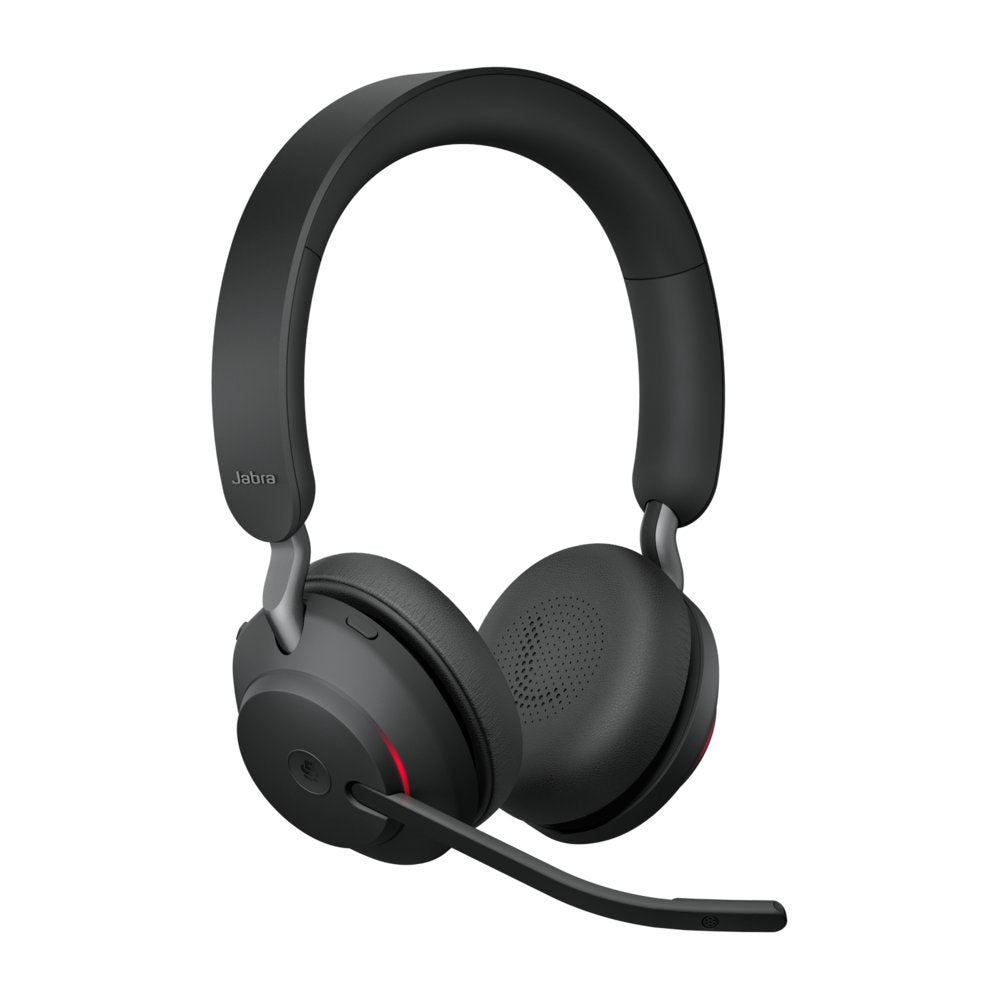 Jabra Evolve 65 | Draadloze On-Ear Headset | Bluetooth | Oplaadstation | Zwart - Matmuis - Matmuis