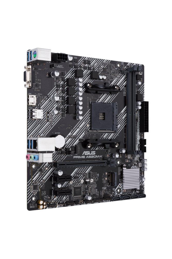 ASUS PRIME A520M-K | Socket AM4 | AMD A520M-K | 2xDDR4 | Micro-ATX | Moederbord - Matmuis - Matmuis