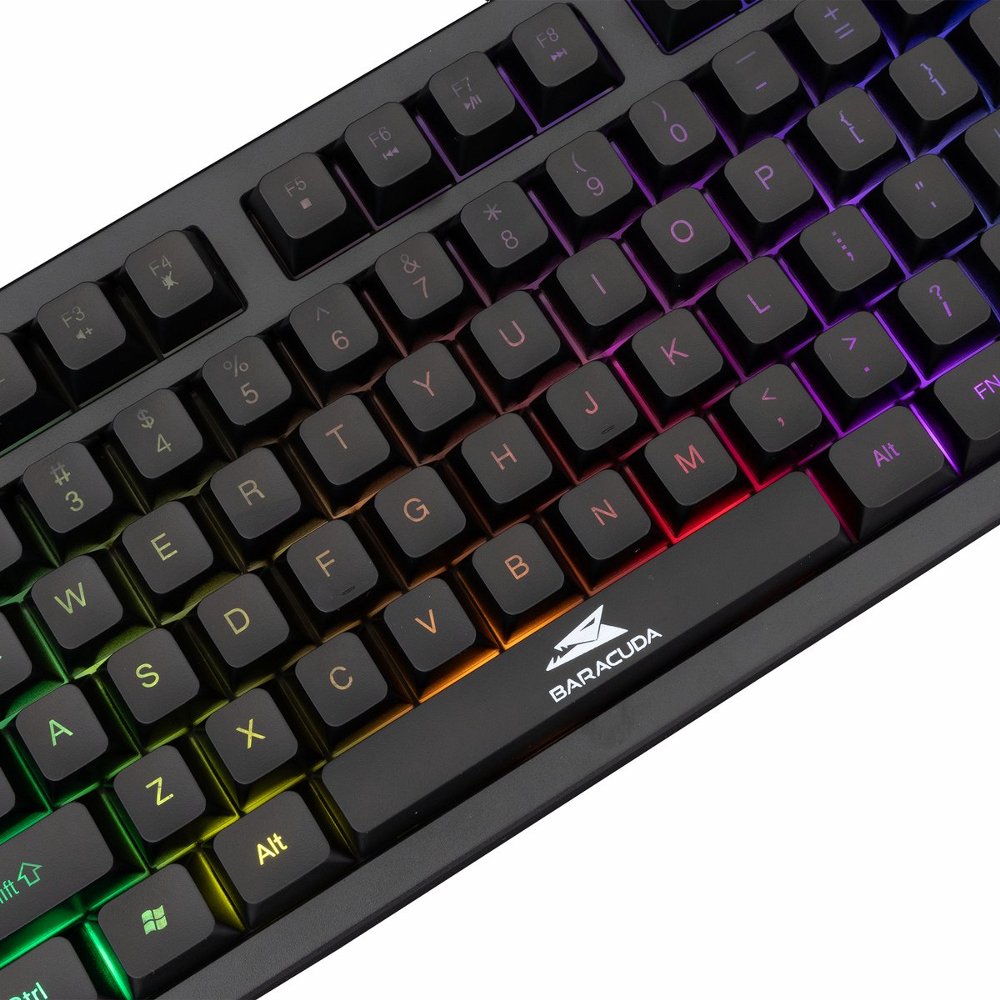 Baracuda KRILL RGB | Tenkeyless Bedraad Gaming Toetsenbord | QWERTY | Zwart