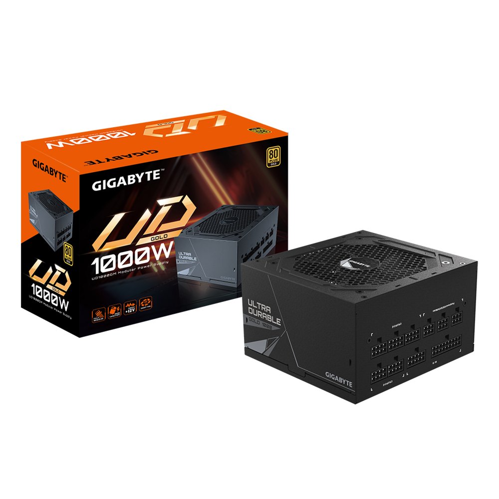 Gigabyte UD1000GM | 1000 Watt Gold ATX PSU | Modulair | Power Supply | Voeding - Matmuis - Matmuis