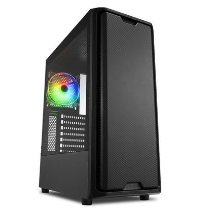 Sharkoon SK3 RGB | Midi Tower Case | Zwart - Matmuis