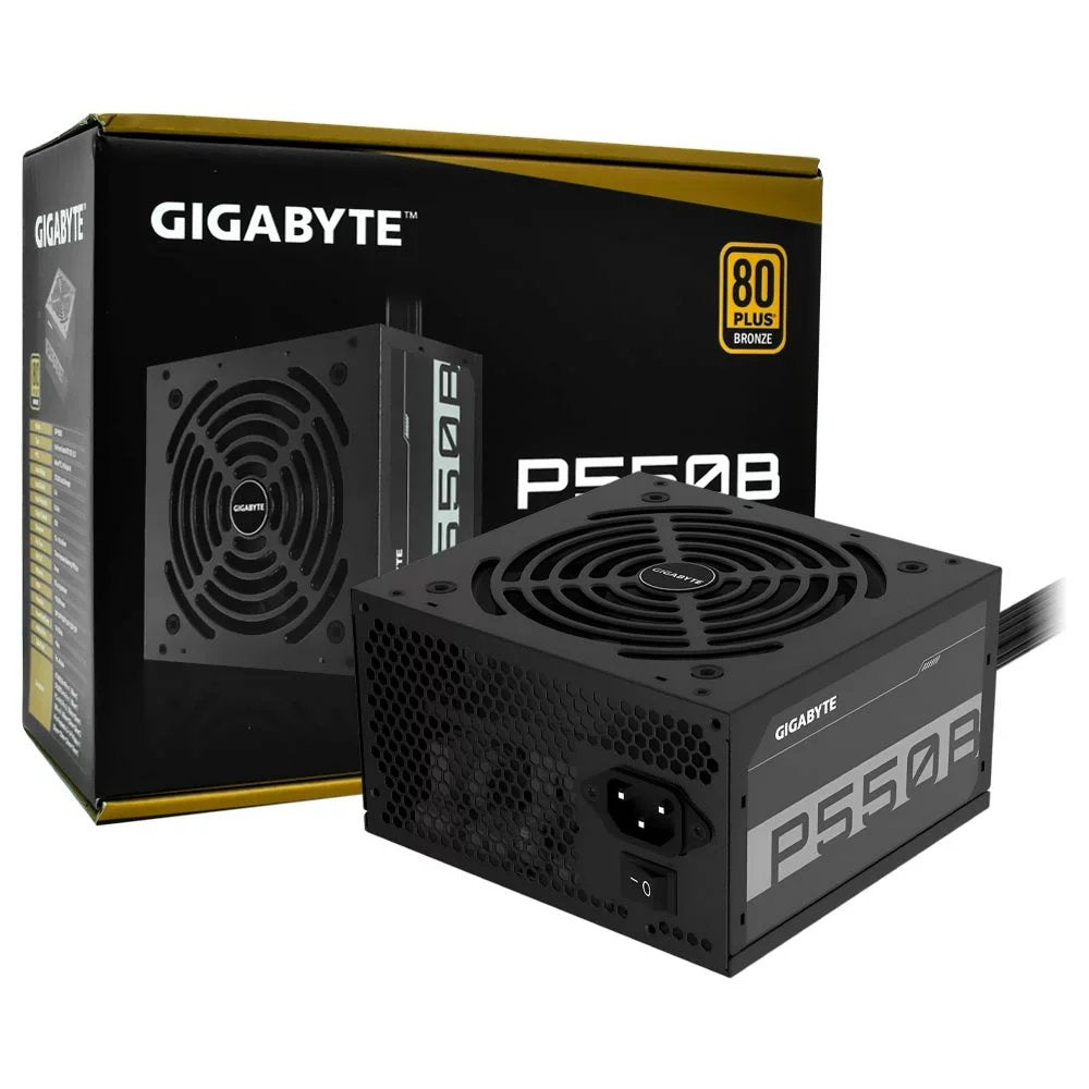 Gigabyte P550B | 550W Bronze | 20+4 Pin | ATX | Zwart | Voeding - Matmuis - Matmuis