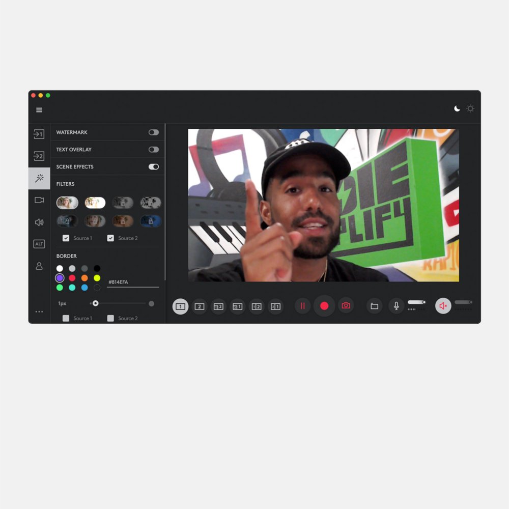 Logitech StreamCam | 1080p 60FPS USB-C Webcam met Microfoon | Grafiet - Matmuis - Matmuis