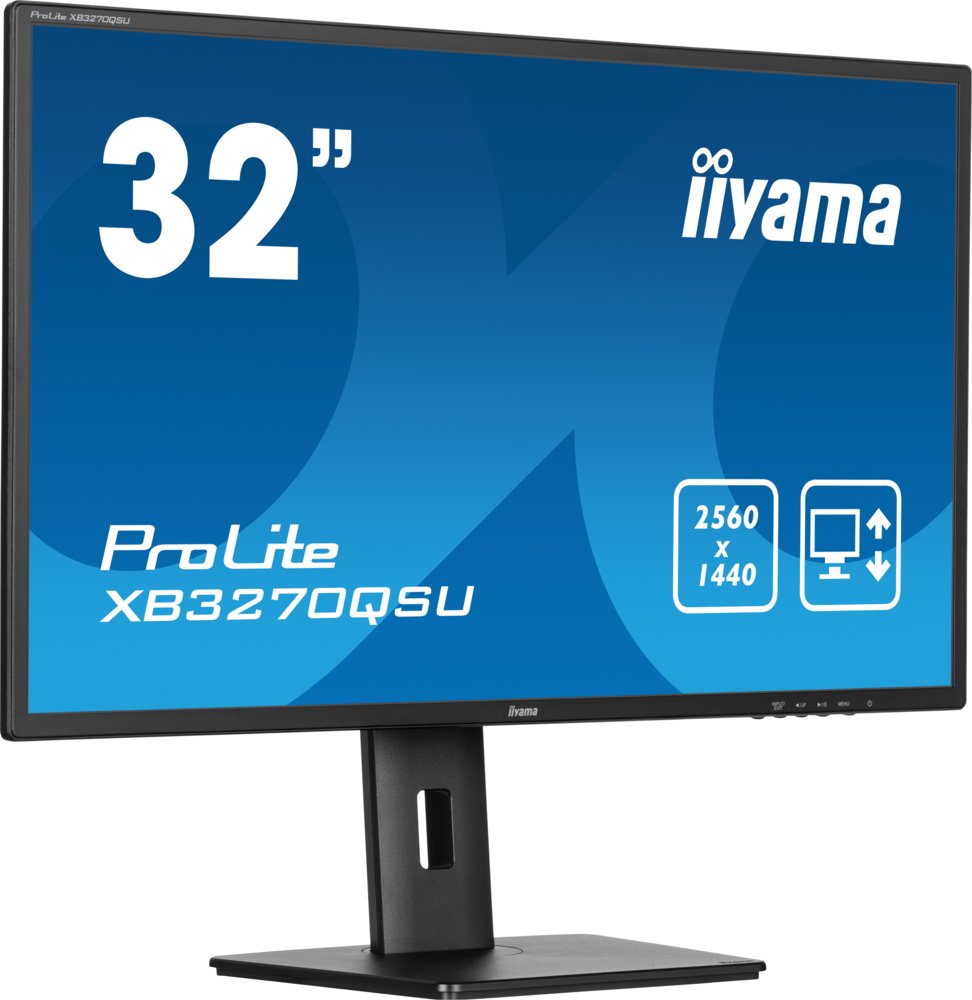 iiyama ProLite XB3270QSU-B1 32'' | 2560x1440 QHD IPS | 100Hz | HDMI DisplayPort | 3ms | Monitor