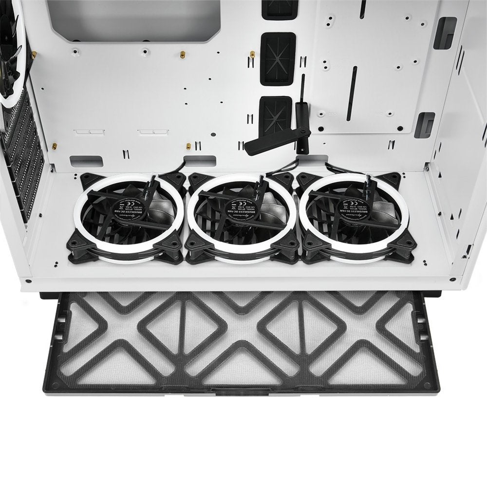 Sharkoon Pure Steel RGB | Midi Tower Behuizing | Wit - Matmuis