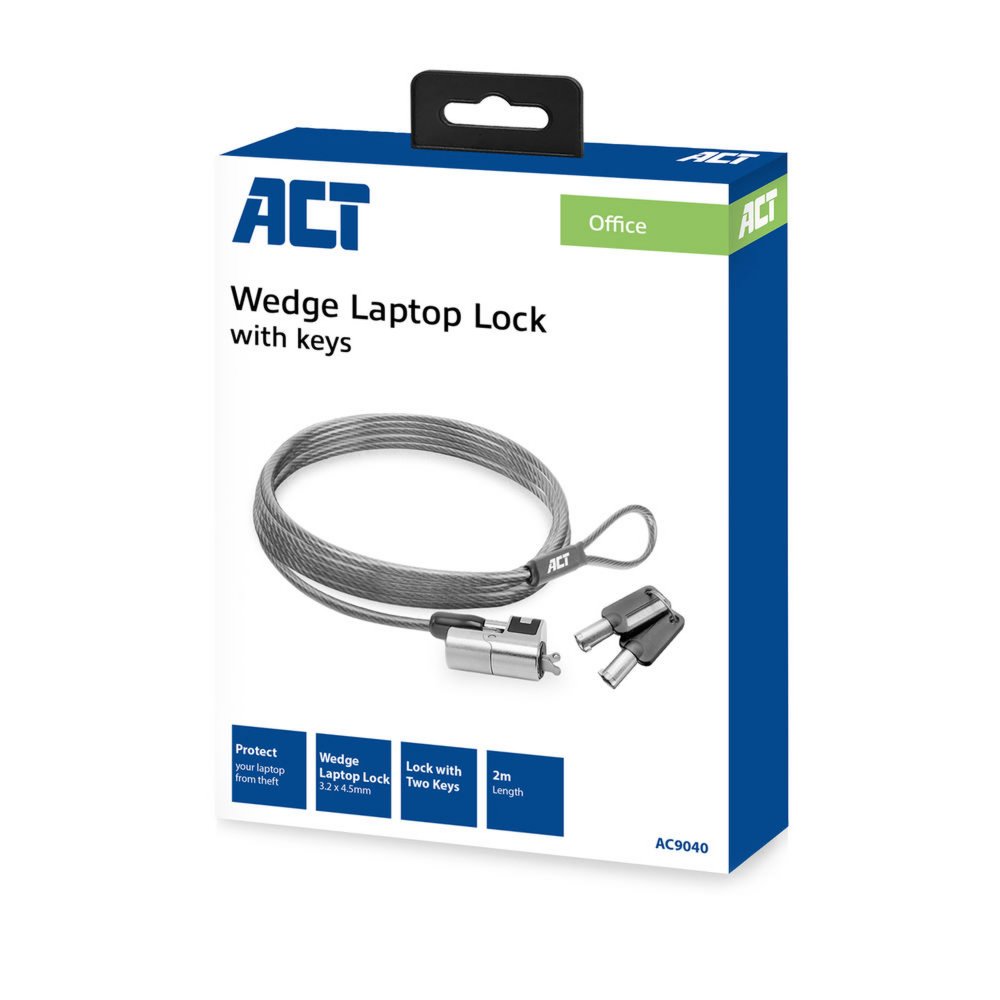 ACT kabelslot | Metallic | 2 m | AC9040 - Matmuis - Matmuis