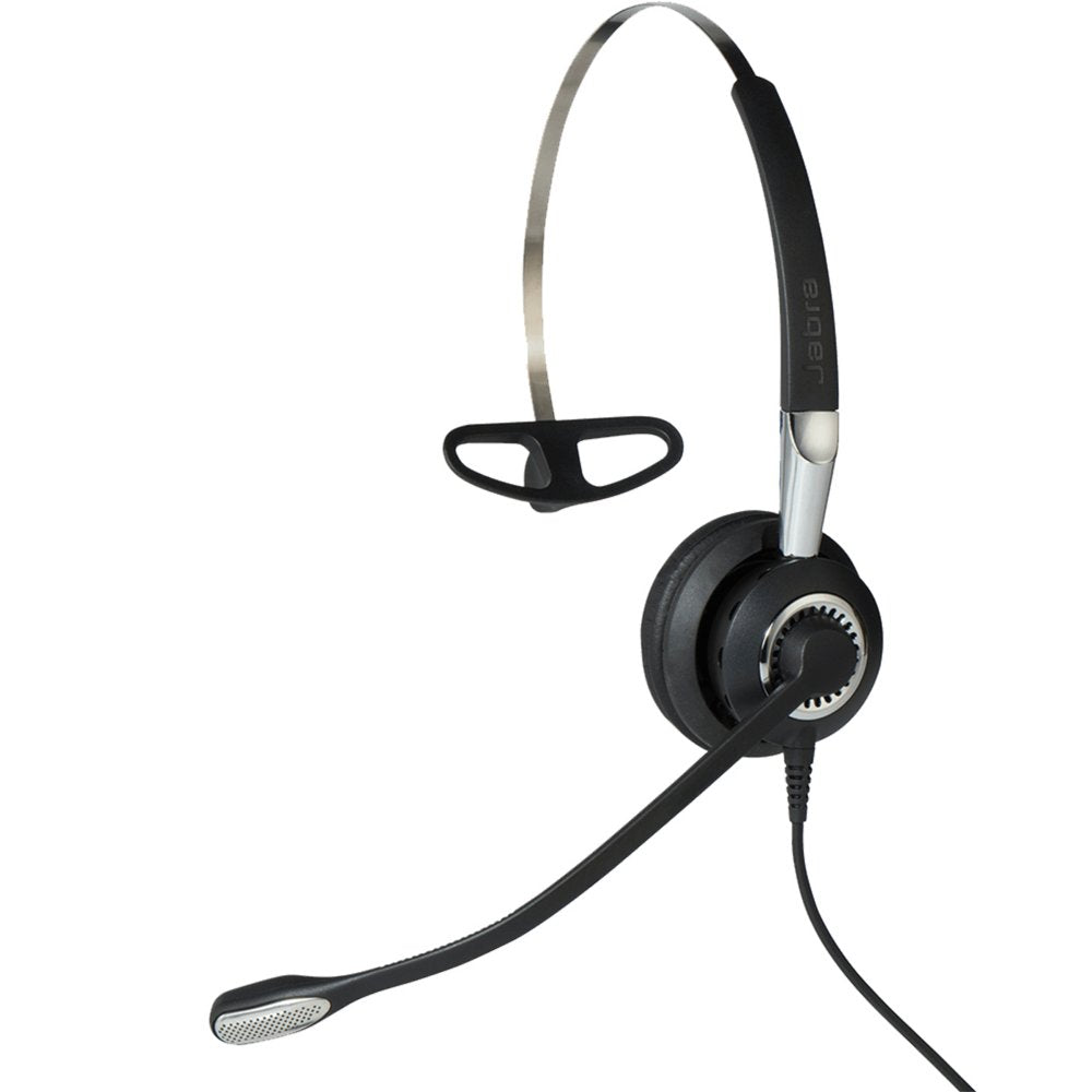 Jabra BIZ 2400 II 3in1 WB Unify | Bedrade On-ear Mono Headset | QD Aansluiting | Zwart/Zilver - Matmuis - Matmuis