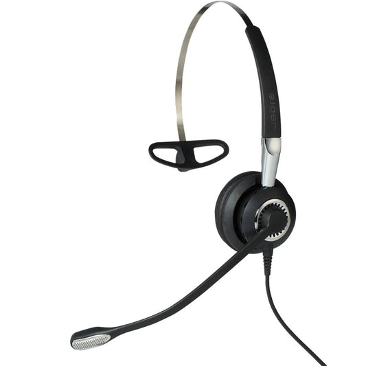Jabra BIZ 2400 II 3in1 WB Unify | Bedrade On-ear Mono Headset | QD Aansluiting | Zwart/Zilver - Matmuis - Matmuis