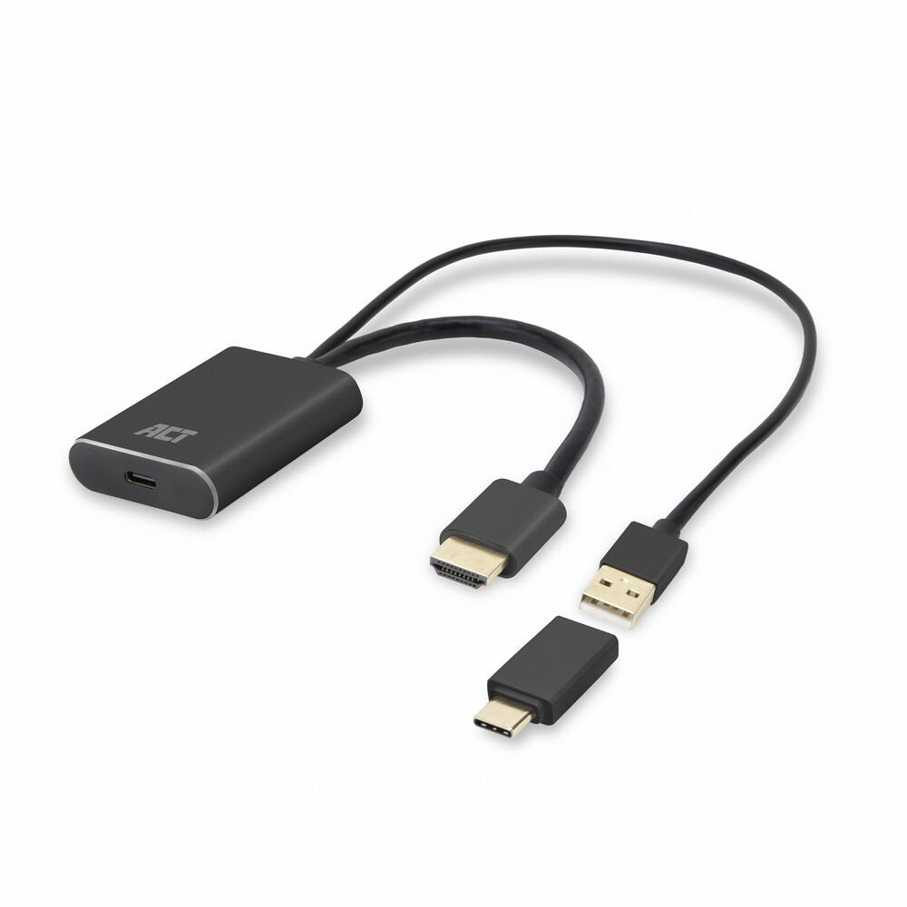 ACT AC7537 | HDMI naar USB Type C female adapter | 4K 60Hz - Matmuis