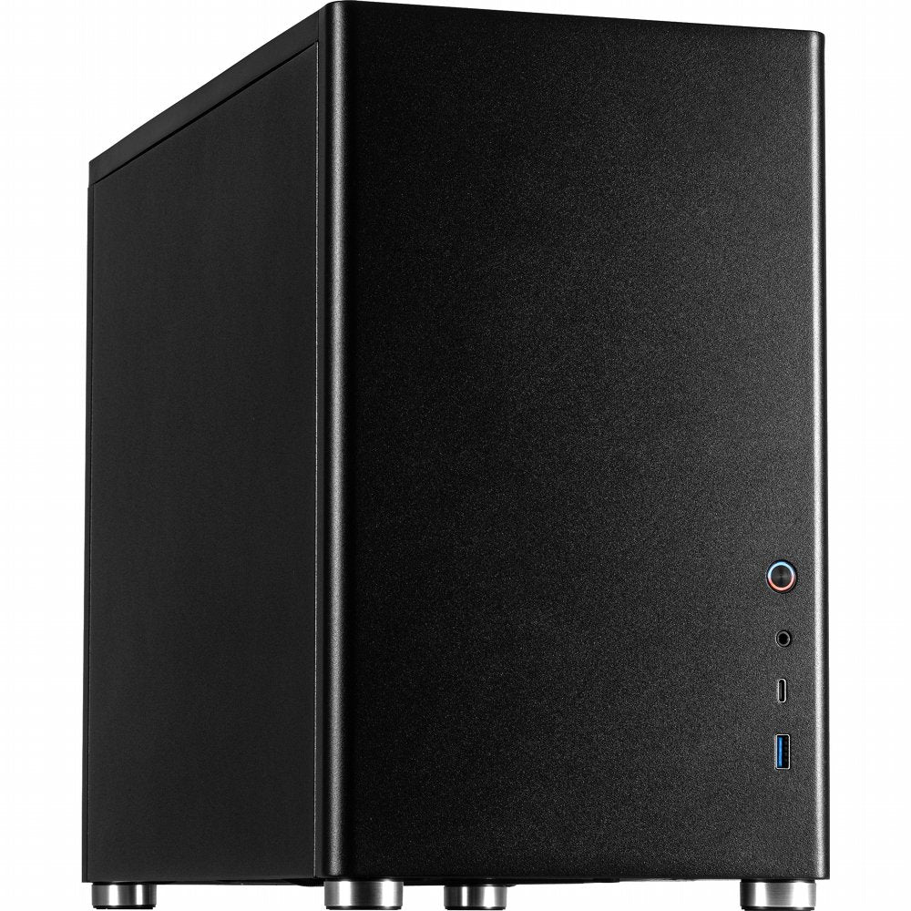 Inter-Tech X2 Duplex | Micro Tower Case | Zwart - Matmuis